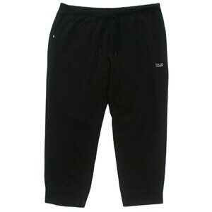 Polo Ralph Lauren Big & Tall 1XB Black Polo Sport Fleece Jogger Sweat Pants